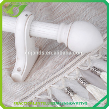 D0171 White cherry wood Curtain Rods